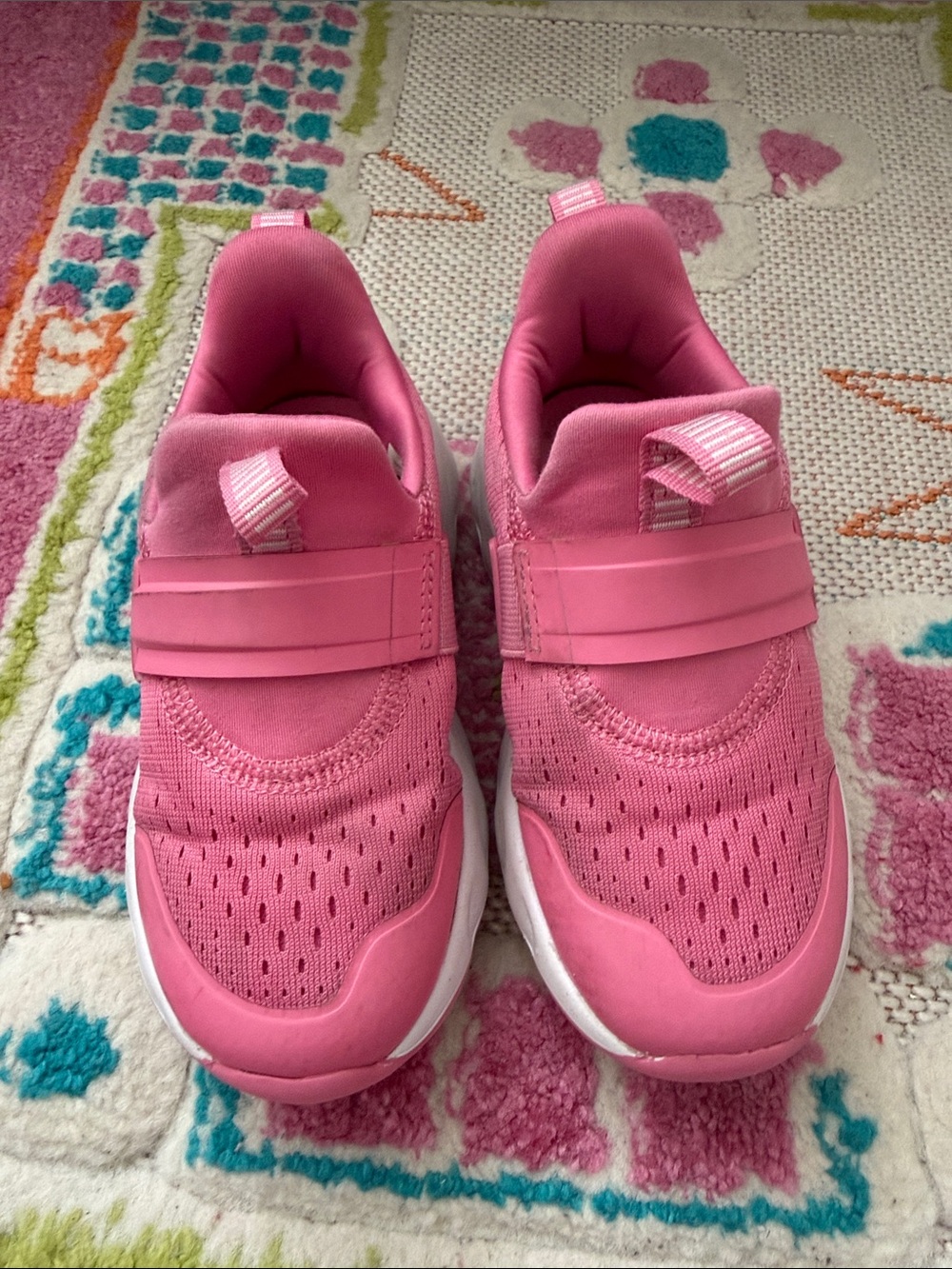 all in motion Pink Slip-On Kids Sneakers with Strap